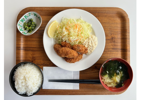 カキフライ定食