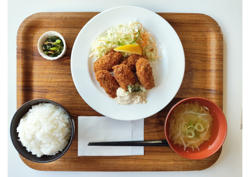 カキフライ定食